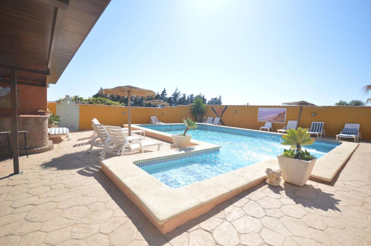 Casa Samuel Mayorazgo Con Piscina Compartida Cadiz Bagian luar foto